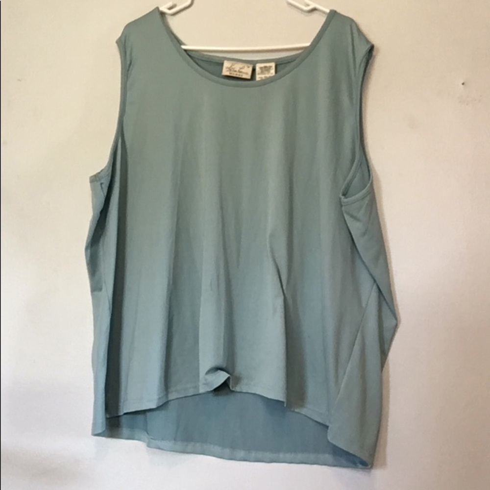 This is a turquoise shirt